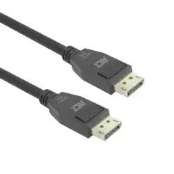ACT Кабел Display port 2.1 мъжко-мъжко,8К@@60Hz,4k@@240Hz, 1м, черен