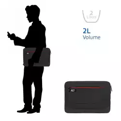 ACT Suburb калъф  за 13.3" лаптоп от рециклирани пластмасови бутилки