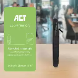 ACT Suburb калъф  за 15.6" лаптоп от рециклирани пластмасови бутилки