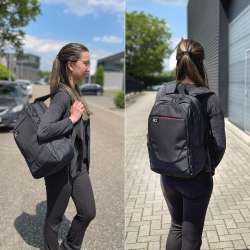 ACT Suburb раница за 15.6" лаптоп от рециклирани пластмасови бутилки