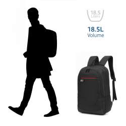 ACT Suburb раница за 15.6" лаптоп от рециклирани пластмасови бутилки