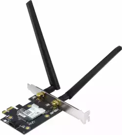Адаптер ASUS PCE-AX3000, AX3000 Dual Band PCI-E, WiFi 6 (802.11ax)