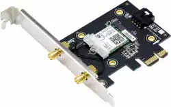 Адаптер ASUS PCE-AX3000, AX3000 Dual Band PCI-E, WiFi 6 (802.11ax)