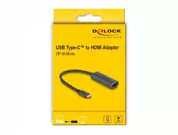 Адаптер DeLock 64229, USB-C - HDMI (DP Alt Mode), 8K, HDR