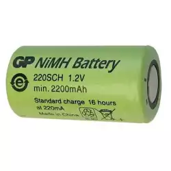Акумулаторна батерия GP NiMH SC 1.2V 2200mAh 1бр. GP BATTERY Акумулаторна батерия GP NiMH SC 1.2V 2200mAh 1бр. GP BATTERY