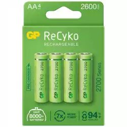 Акумулаторна Батерия GP  R6 AA 2600mAh NiMH 4 бр. 270AAHCE-EB4  GP