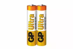 Алкална батерия GP ULTRA LR03, AAA, 2 бр. в опаковка / shrink, 1.5V, 24AU