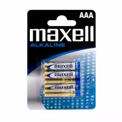 Алкална батерия MAXELL LR03 /4 бр. в опаковка/ 1,5V                          