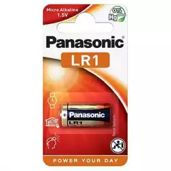 Алкална батерия PANASONIC LR1 /1 бр. в опаковка/ 1.5V                          