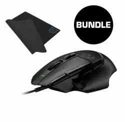 Бъндъл Геймърска мишка Logitech G502 X, Жична + Подложка за Мишка G240