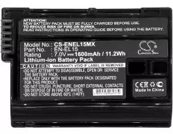 Батерия за апарат NIKON EN-EL15MX  Li-Ion 7V 1600mAh Cameron Sino                          