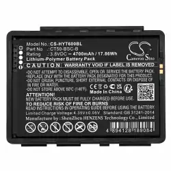 Батерия за баркод скенер Honeywell Dolphin CT60 CT65 CT50-BSC-B LiIPo 3.8V 4700mAh Cameron Sino