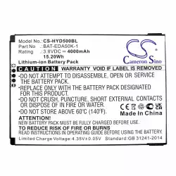 Батерия за баркод скенер Honeywell EDA50K ScanPal 50   BAT-EDA50K-1   LiIon  3.8V 4000mAh Cameron Sino