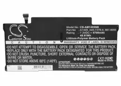 Батерия за лаптоп Apple MacBook Air 13" A1466 2012  LiPo 7,3V 6700mAh CAMERON SINO