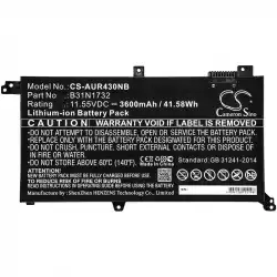 Батерия за лаптоп ASUS  K430FA VivoBook S14 S430FAEB102T  B31N1732 LiIon 11.55V 3600mAh CAMERON SINO