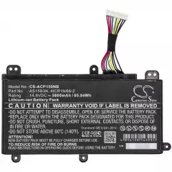 Батерия  за лаптоп  CAMERON SINO AS15B3N, за Acer Predator 15 G9-591, G9-592, G9-593, 17, G9-791, G9-792, G9-793, 17X, GX-791, GX-792, 21X, 14.4V, 5800mAh                          
