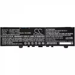 Батерия  за лаптоп DELL Inspiron 7373 Inspiron 13 7000 F62G0  11,4V 3100mAh CAMERON SINO