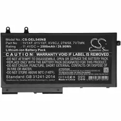 Батерия  за лаптоп DELL Inspiron 7591 2-in-1, Latitude 5400, Latitude 5500, Precision 3550 11.4V 3500mAh CAMERON SINO