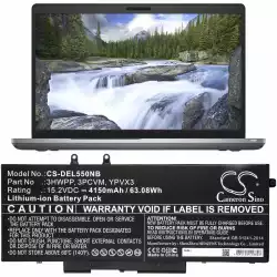 Батерия  за лаптоп DELL Latitude 14 5410, Latitude 15 5511 3HWPP 15.2V 4150mAh CAMERON SINO