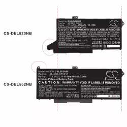 Батерия  за лаптоп DELL Latitude 5420, Latitude 5520  005R42, WY9DX LiPo 11.4V 3350mAh CAMERON SINO