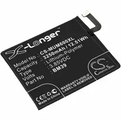 Батерия за мобилен телефон XIAOMI Mi6 BM39 3,85V 3250mAh LiPo CAMERON SINO                          