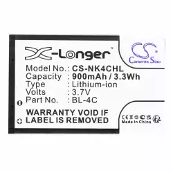 Батерия за мобилен телефон NOKIA 6100, 6200, 107, 108  BL-4C  LiIon 3,7V 900mAh CAMERON SINO