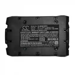 Батерия  за пробивна машина Milwaukee 0880-20 2601 2198323  LIIon 18V 6000mA Cameron Sino