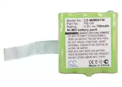Батерия за радиостанция MIDLAND 456R, G6, G8  PB-G8   NIMH  4,8V 700mA Cameron Sino