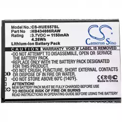 Батерия за рутер хотспот HB434666RAW Huawei E5336 E5573 E5577 3,7V 1150mAh CAMERON SINO Батерия за рутер хотспот HB434666RAW Huawei E5336 E5573 E5577 3,7V 1150mAh CAMERON SINO