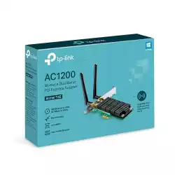Безжичен адаптер TP-LINK Archer T4E, AC1200 dual band, PCI-EX, две външни антени