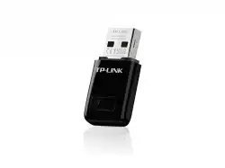 Безжичен адаптер TP-LINK TL-WN823N, 300 Mbps, USB, Вградена антена                          