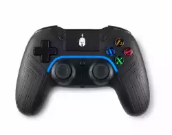 Безжичен геймпад Spartan Gear Aspis 4, за PC и PS4, Черен                          