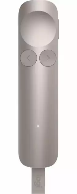 Безжичен презентер Logitech Spotlight 2, Bluetooth, 2.4 GHz Wireless - Бежов