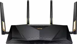Безжичен Рутер ASUS RT-AX88U Pro, AX6000 Dual Band WiFi 6 (802.11ax), AiProtection Pro, 6000 Mbps