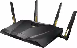 Безжичен Рутер ASUS RT-AX88U Pro, AX6000 Dual Band WiFi 6 (802.11ax), AiProtection Pro, 6000 Mbps
