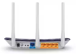 Безжичен рутер TP-Link Archer C20 AC750, 2.4/5 GHz, 300 - 433 Mbps, 10/100                          