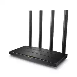 Безжичен рутер TP-Link Archer C6 AC1200, 2.4/5 GHz, 300 - 867 Mbps, 10/100/1000                          