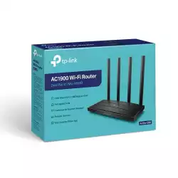 Безжичен рутер TP-Link Archer C80 AC1900, 2.4/5 GHz, 600 - 1300 Mbps, 10/100/1000