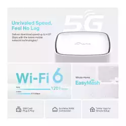 Безжичен рутер TP-LINK Archer NX200 5G WiFi 6 AX1800                          