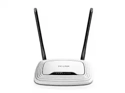 Безжичен рутер TP-LINK TL-WR841N, 2.4 GHz, 300Mbps, 10/100                          