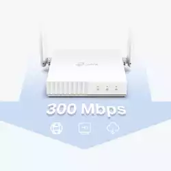 Безжичен рутер TP-LINK TL-WR844N, 2.4 GHz, 300Mbps, 10/100