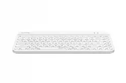 Безжична клавиатура A4tech Fstyler FBK30, Bluetooth, 2.4G, Стойка за телефон, Кирилизирана, Бяла