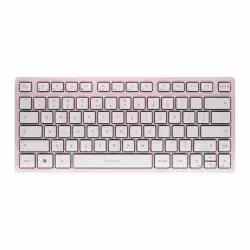 Безжична клавиатура CHERRY KW 7100 MINI BT, Bluetooth, Розова                          