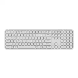 Безжична клавиатура Keychron B6 Pro Ultra-Slim - Ivory White