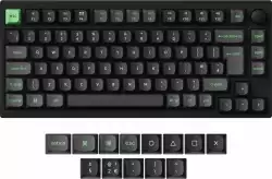 Безжична Механична клавиатура Lemokey P1 HE QMK 75% Black - HE Magnetic Switch - UK Layout