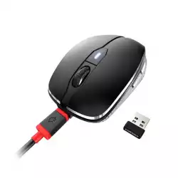 Безжична мишка CHERRY MW 8C ADVANCED, USB, Bluetooth/2.4Ghz, Черна                          
