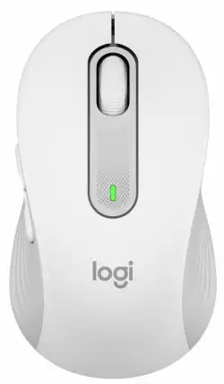 Безжична Мишка Logitech Signature M650 L for Business, Бяла