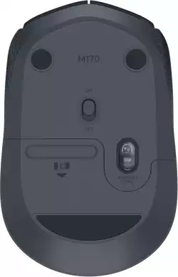Безжична оптична мишка LOGITECH M171, Черна, USB
