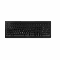 Безжична тиха клавиатура CHERRY KW 3000,10млн. клика, Черна                          