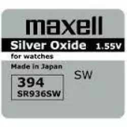 Бутонна батерия сребърна MAXELL SR936 SW /AG9/, 394 1.55V